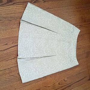 Gold sequined skirt by Ann Taylor